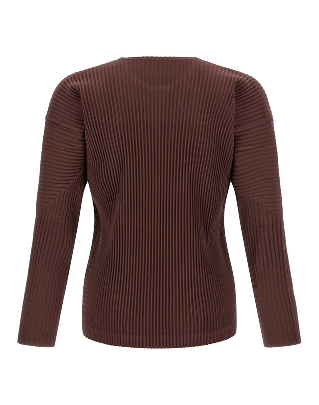 플리츠 플리즈 이세이 미야케 [해외직구][이세이미야케 옴므 플리세]Color Pleats 긴팔 티셔츠 HP58JK18748 6367356 착용컷