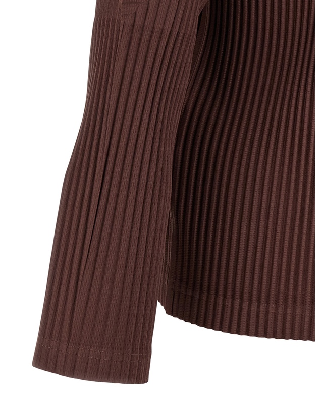 플리츠 플리즈 이세이 미야케 [해외직구][이세이미야케 옴므 플리세]Color Pleats 긴팔 티셔츠 HP58JK18748 6367356 착용컷