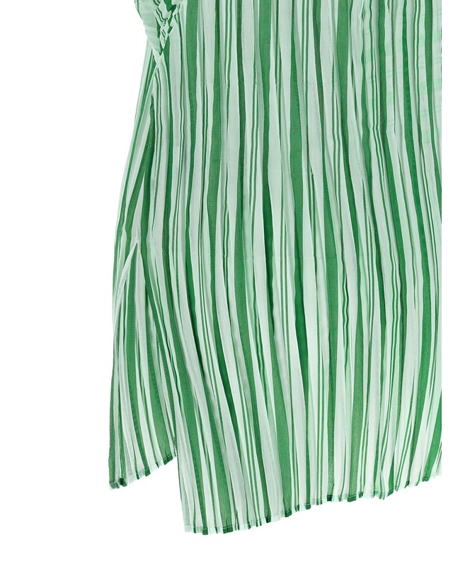 플리츠 플리즈 이세이 미야케 [해외직구][이세이미야케]Generic Stripes (Machine Pleats) 탱크탑 IM58FJ13966 7088432 착용컷