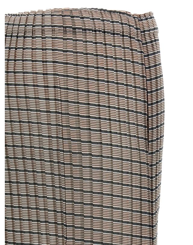 플리츠 플리즈 이세이 미야케 [해외직구][이세이미야케]Generic Stripes (Machine Pleats) 롱스커트 IM58FG14217 7091204 착용컷