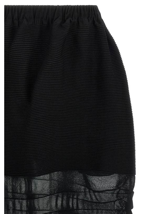 플리츠 플리즈 이세이 미야케 [해외직구][이세이미야케]Moving Knit 롱스커트 IM58KG31115 7091303 착용컷