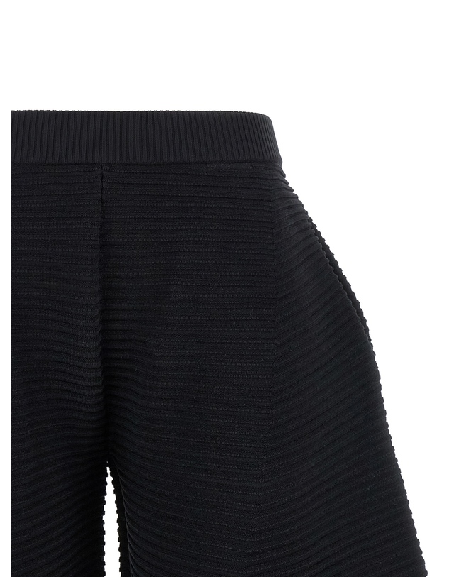 플리츠 플리즈 이세이 미야케 [해외직구][이세이미야케]Corrugated Knit 트라우저 IM66KF77315 7253851 착용컷