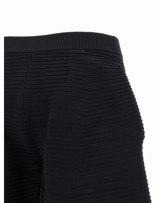 플리츠 플리즈 이세이 미야케 [해외직구][이세이미야케]Corrugated Knit 트라우저 IM66KF77315 7253851 착용컷