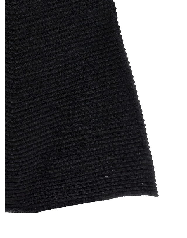 플리츠 플리즈 이세이 미야케 [해외직구][이세이미야케]Corrugated Knit 반팔원피스 IM66KT76915 7261807 착용컷