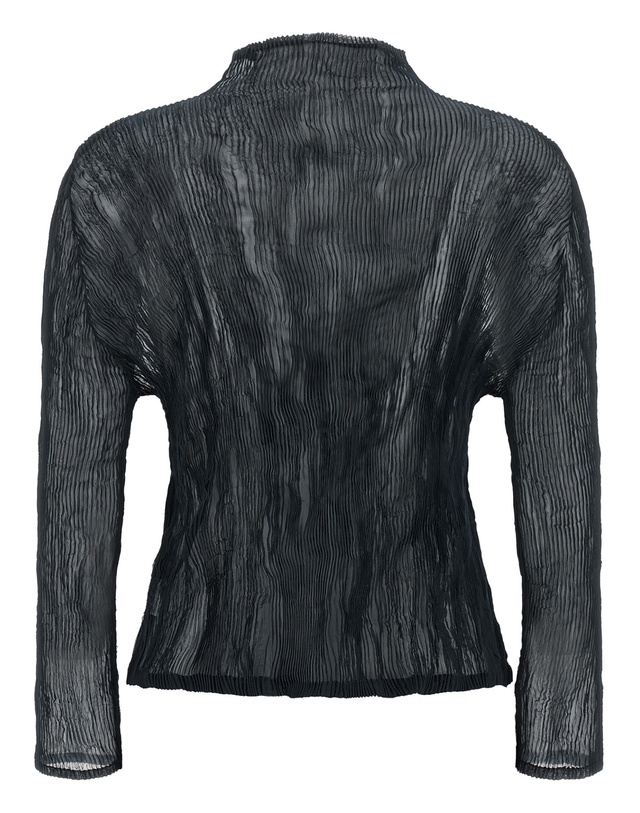플리츠 플리즈 이세이 미야케 [해외직구][이세이미야케]Chiffon Twist 1 가디건 IM68FJ41878 7529542 착용컷