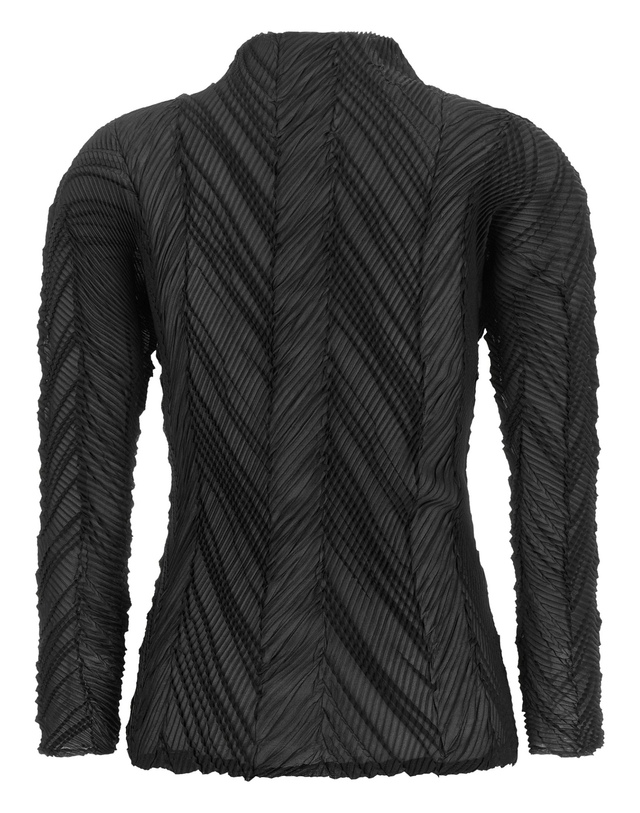 플리츠 플리즈 이세이 미야케 [해외직구][이세이미야케]Zigzag Pleats 블라우스 IM68FJ10715 7554955 착용컷