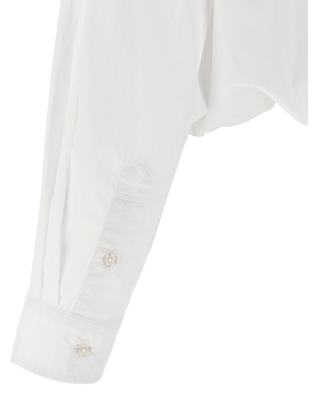 알13 [해외직구][알13]Crossover Bubble 긴팔 셔츠 R13WR269R338BWHITE 7124575 착용컷