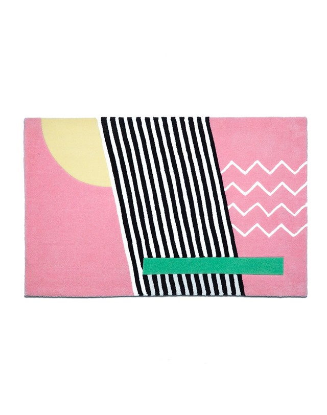 파이브앤다임 [파이브앤다임] Margot Tenen(Rectangle) PINK 착용컷