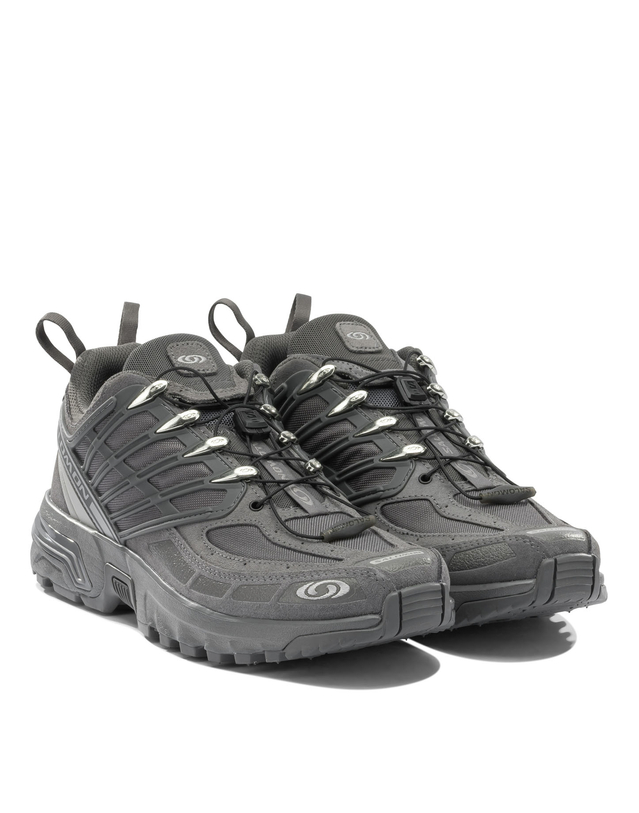 살로몬 [해외직구][살로몬]ACS PRO Leather 스니커즈 L47867300CASTLEROCK/CLROCK/ALLO 7090644 착용컷