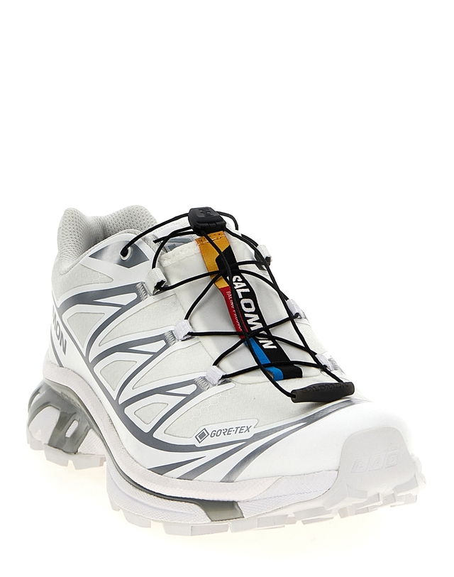 살로몬 [해외직구][살로몬]XT-6 GTX 스니커즈(유니섹스) L47581100WHITEWHITEFTWSILVER 7391109 착용컷