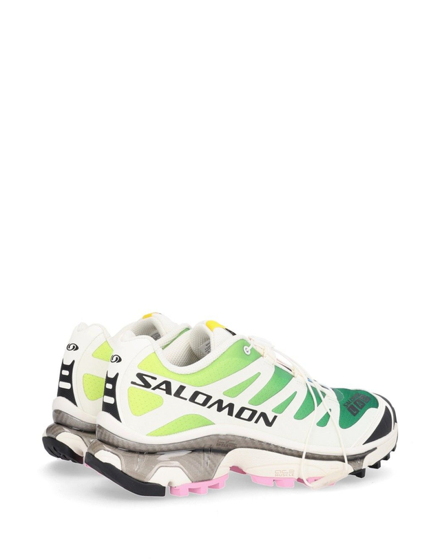 살로몬 [해외직구][살로몬]XT-4 OG 스니커즈 L49216800VANILLA ICE/ACID LIME/PINK F 7595551 착용컷
