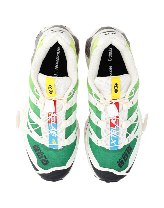 살로몬 [해외직구][살로몬]XT-4 OG 스니커즈 L49216800VANILLA ICE/ACID LIME/PINK F 7595551 착용컷