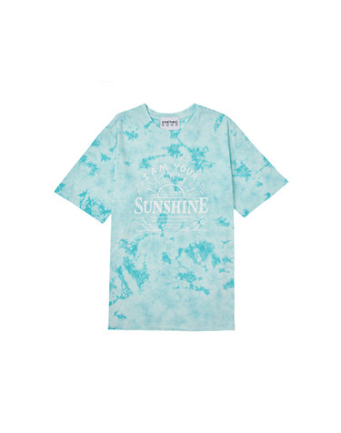 STG x CDC TIEDYE T-Shirts BLUE