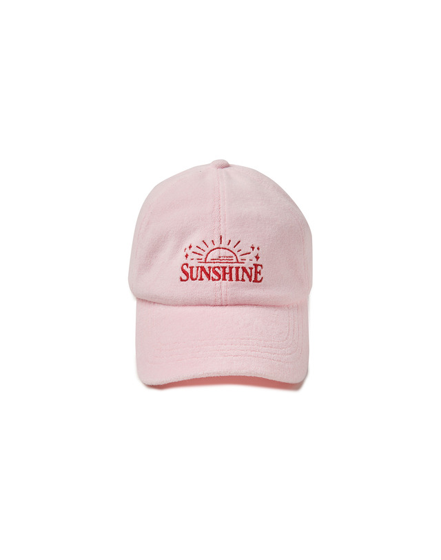 썸띵굿 SUNSHINE Terry Ball Cap 착용컷