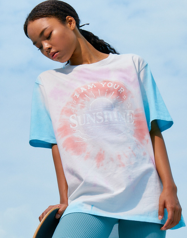 썸띵굿 STG x CDC TIEDYE T-Shirts MULTI 착용컷