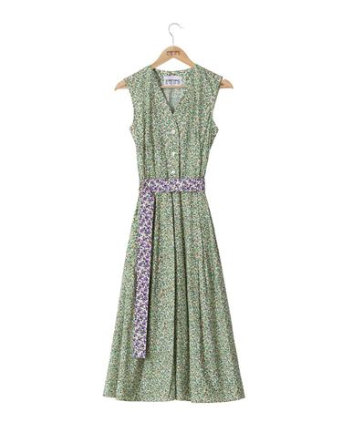 RANNY Floral Dress_GREEN