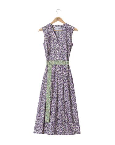 RANNY Floral Dress_GREEN