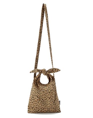 Leopard Tie Eco Bag Mini-Cross