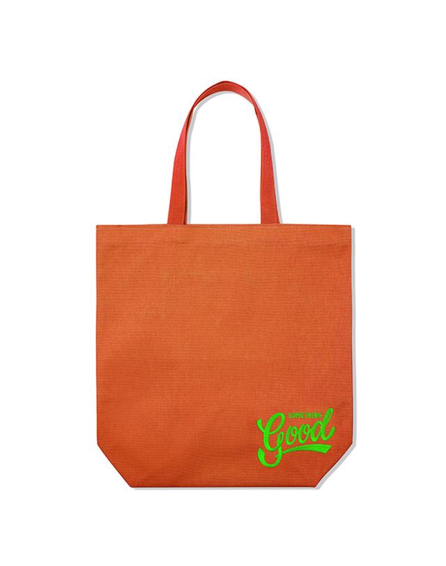 썸띵굿 Irvan X SOMETHINGGOOD Ecobag - Large 착용컷