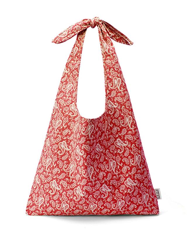 썸띵굿 Paisley Print Tie Eco Bag 착용컷