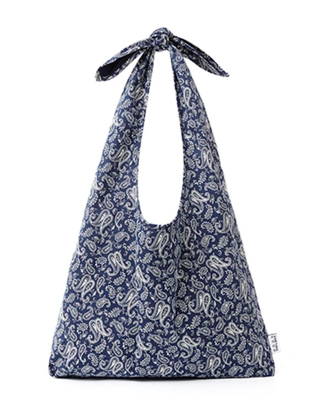 썸띵굿 Paisley Print Tie Eco Bag 착용컷