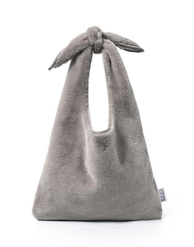 썸띵굿 Fluffy Tie Eco Bag-Large 착용컷