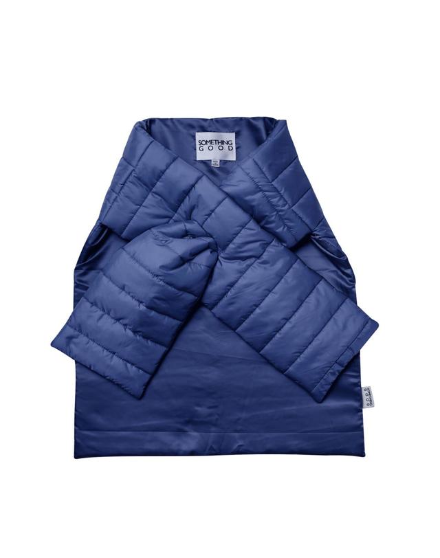 썸띵굿 Padded T Shawl 착용컷