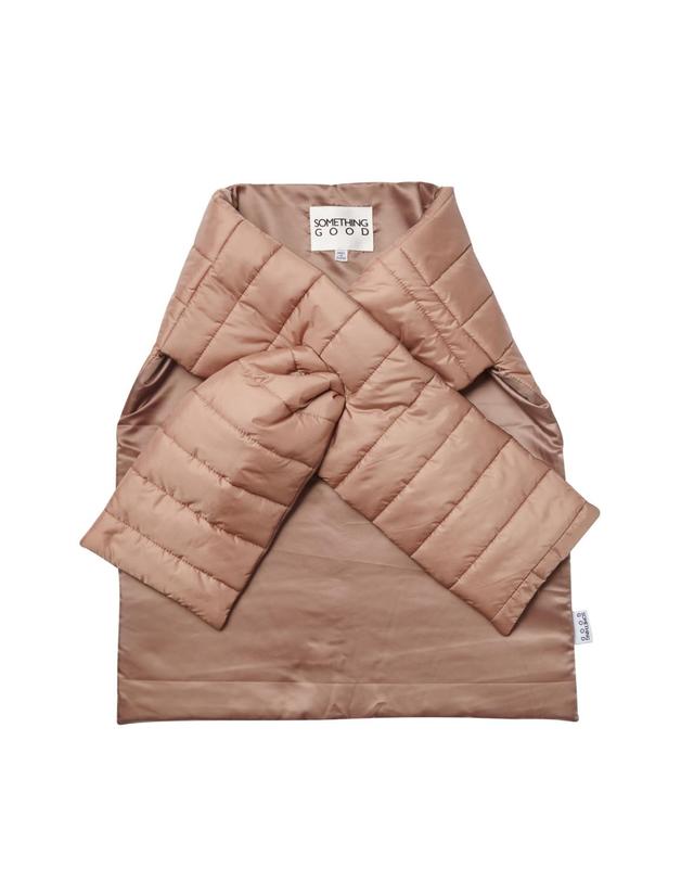 썸띵굿 Padded T Shawl 착용컷