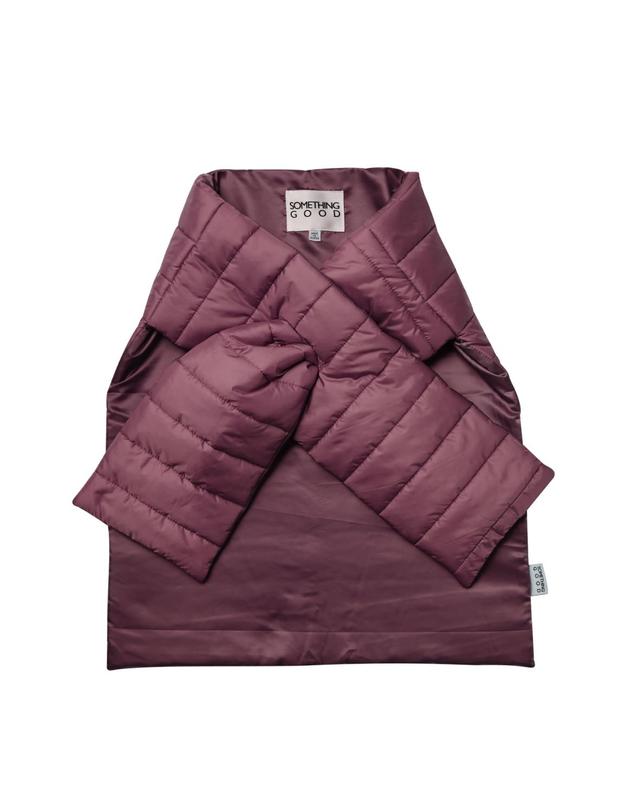 썸띵굿 Padded T Shawl 착용컷