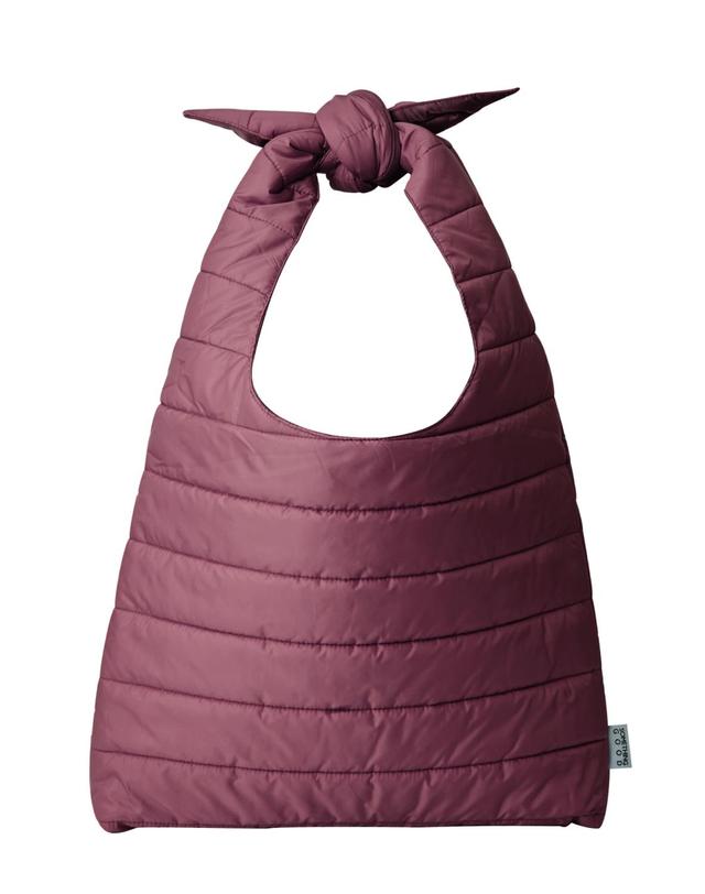 썸띵굿 Padded Tie Eco Bag Large 착용컷