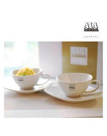 [아사셀렉션] 쿠바 2인 홍차잔세트_크림