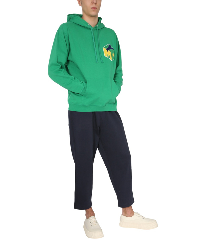 와이엠씨 [해외직구][와이엠씨] 후드 티셔츠 P7QAP_Y075GREEN 156668 착용컷