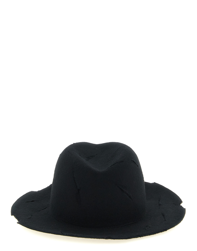 요지야마모토 [해외직구][요지 야마모토] 모자 HWH011603 7489684 착용컷