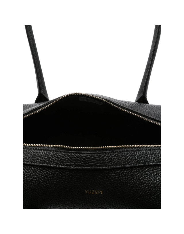 유제피 [해외직구][유제피] 숄더백 BRIOCHE DUFFLE LEATHER BLACK 6972747 착용컷