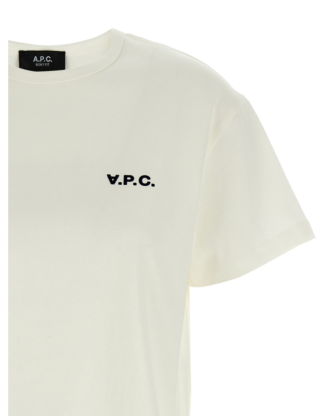 아페세 [해외직구][아페쎄]Boxy Petit VPC 반팔 티셔츠 COHBQF26390TAE 5224998 착용컷