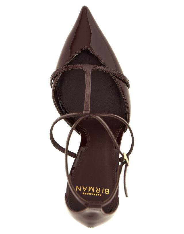 알렉산더 버만 [해외직구][알렉산더버만]Serena 구두 B0602800070001CHERRYLACQUER 7584432 착용컷