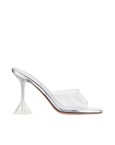 [해외직구][아미나무아디] 샌들 LUPITAGLASSSLIPPER95PVCTRANSPARENT SILVER-TRANSPARENT SILVER 7600003