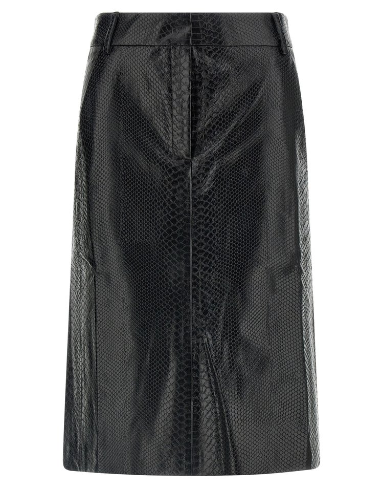 [해외직구][디 안다마네]New Xania 미디스커트 T200374ATNP272BLACK 7450544