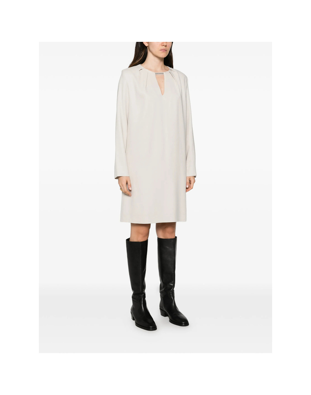 안토넬리 [해외직구][안토넬리 피렌체] 긴팔원피스 R6291R LIDIA 101 7621938 착용컷