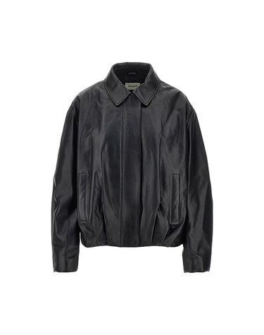 [해외직구][아르마] 여성 가죽 자켓 003L26600902.BLACK-BLACK 7428862