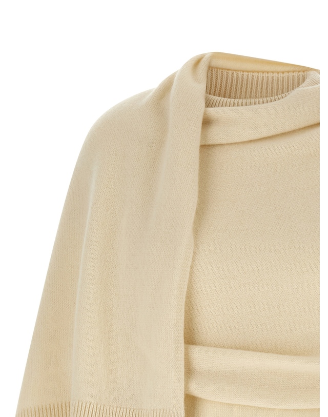 아르마리움 [해외직구][아르마리움]Alida 니트 ARMTMKN32W038007OFFWHITE 7569883 착용컷
