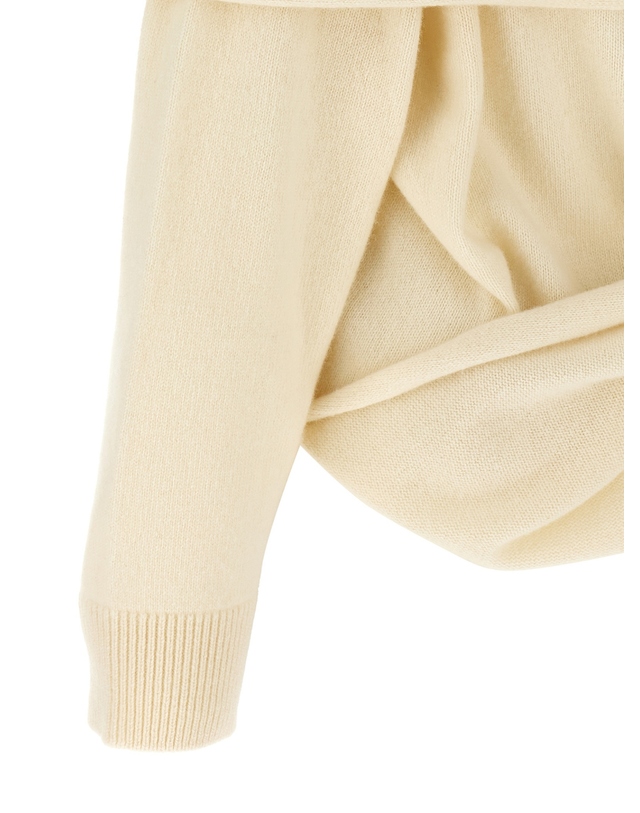 아르마리움 [해외직구][아르마리움]Alida 니트 ARMTMKN32W038007OFFWHITE 7569883 착용컷