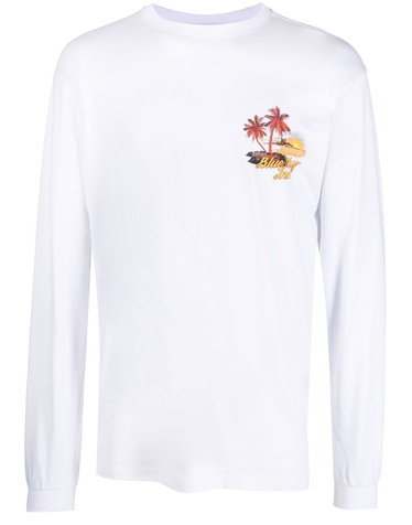 [해외직구][블루 스카이 인] 긴팔 티셔츠 BS2203LS007WHITE 1016310