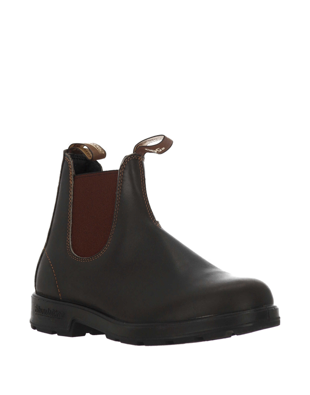 블런드스톤 [해외직구][블런드스톤] 앵클부츠(유니섹스) 500BCSTOUT BROWN 7611856 착용컷