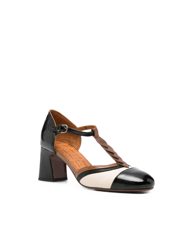 치에 미하라 [해외직구][치에미하라] 구두 FILLY49 NEGRO 7438163 착용컷