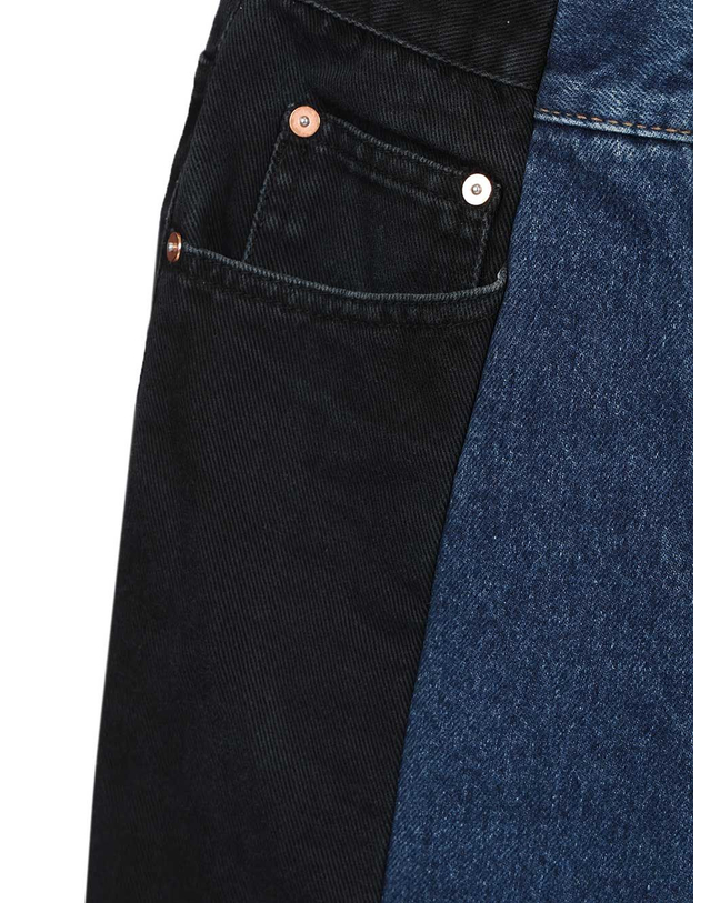 이엘브이데님 [해외직구][이엘브이 데님] 청바지 1003-201-01.02.28BLACK/DARK BLUE 7178872 착용컷