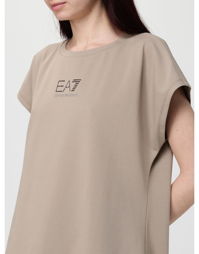 이에이세븐 [해외직구][엠포리오 아르마니 EA7] 반팔원피스 7W000957AF12484 U6167 7164145 착용컷