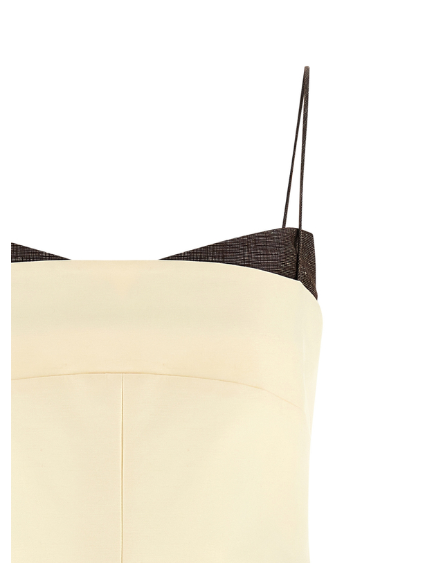 엔타이어스튜디오 [해외직구][엔타이어 스튜디오]Tailored 민소매원피스 ESSS26DR010126263 7232585 착용컷