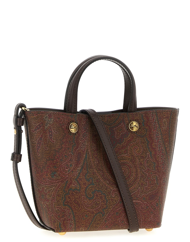 에트로 [해외직구][에트로]Etro Essential 토트백 WP1D0043AA001M0019 7569882 착용컷