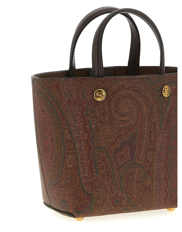에트로 [해외직구][에트로]Etro Essential 토트백 WP1D0043AA001M0019 7569882 착용컷